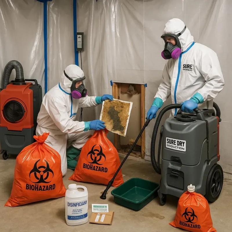 Contaminated Water Handling Protocols process in Leake County, MS