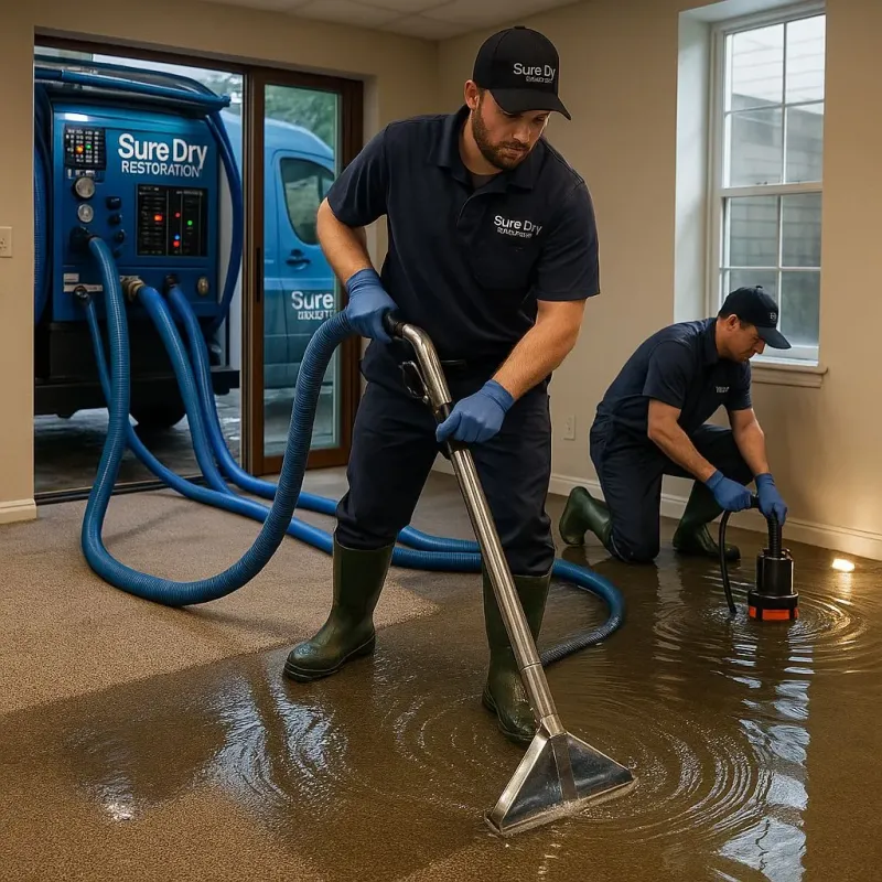 Water Extraction and Removal process in Leake County, MS